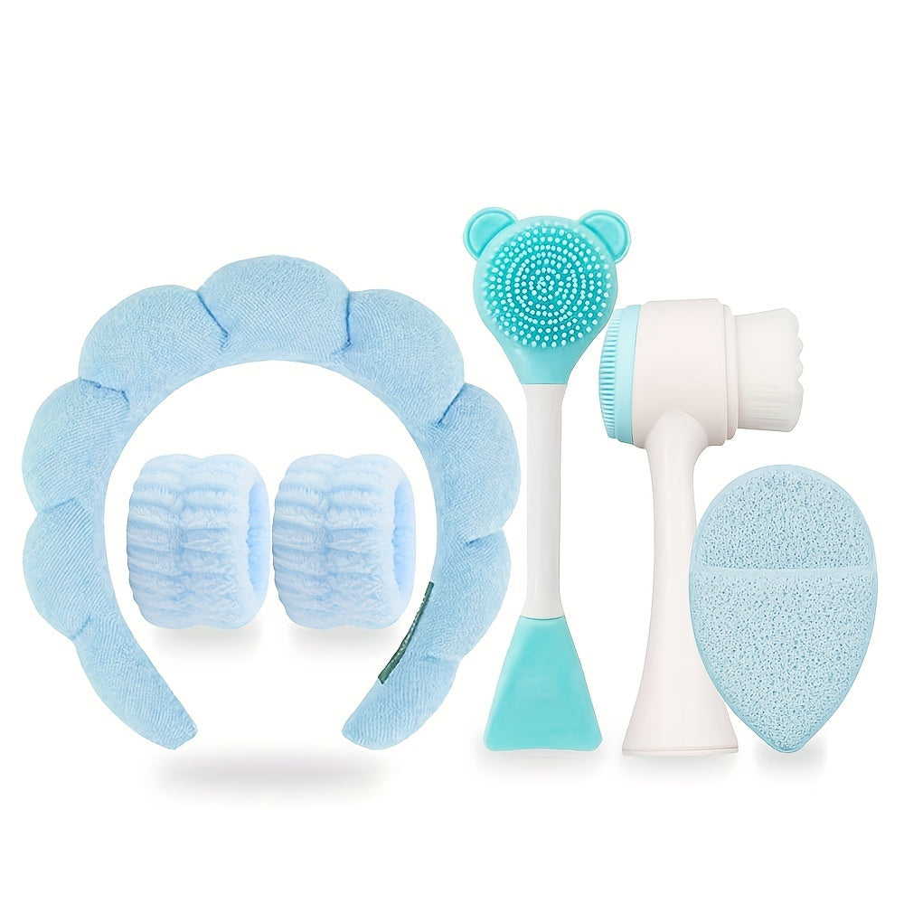 Set di cura del viso - in silicone - da 6 Pezzi