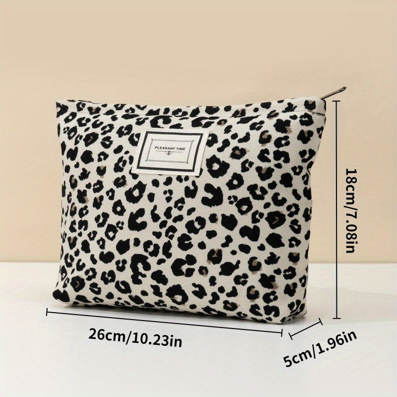 Pochette - leopardata - 26 x 5 x 18 cm