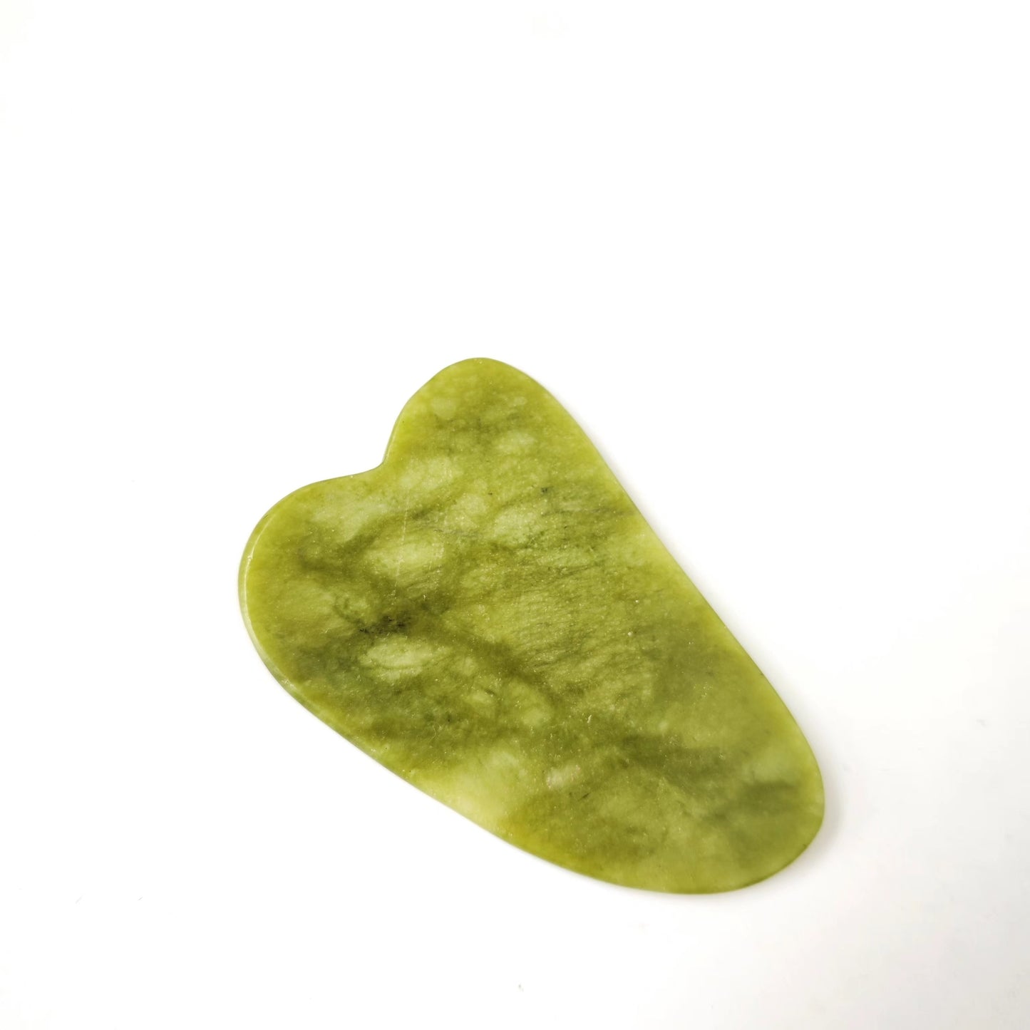 Set roller e Gua Sha in giada verde - strumenti di massaggio