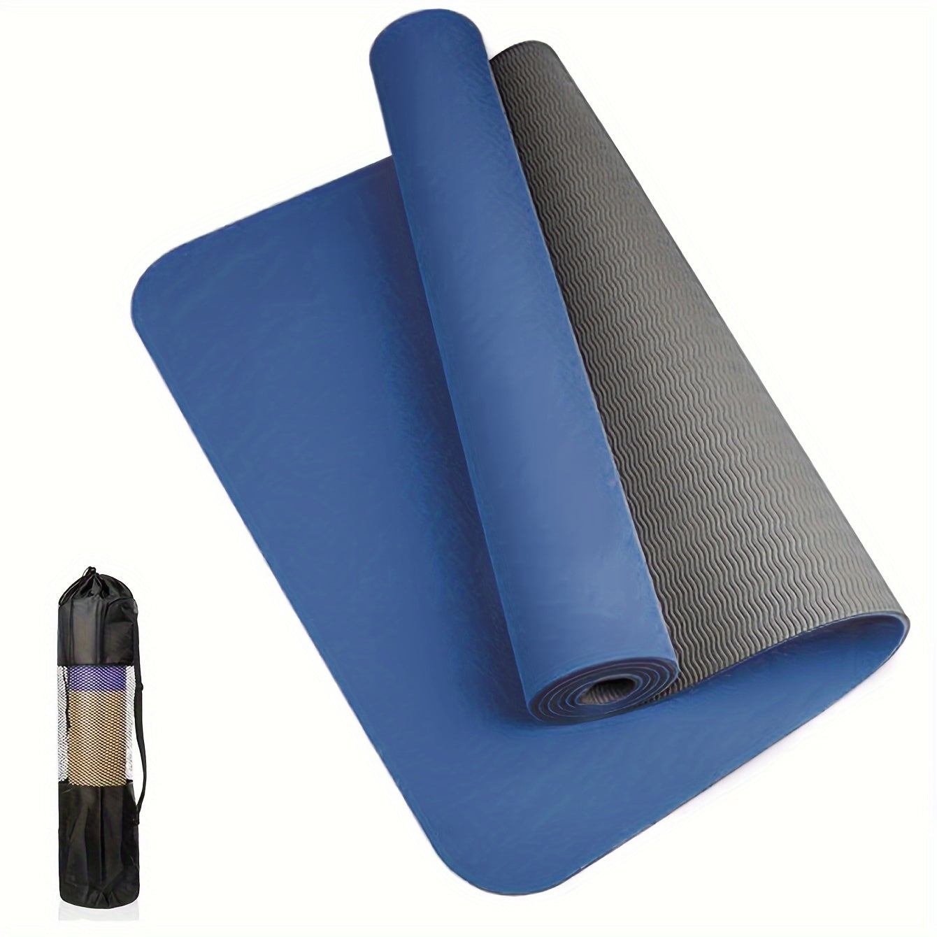 Extra Thick 1/3" Yoga Mat - Double Non-Slip Surface