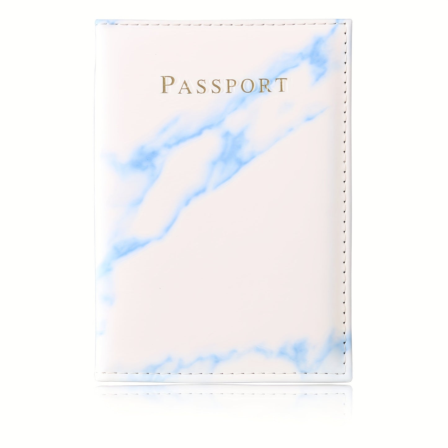 Funda para pasaporte - en ecopiel - estilo mármol