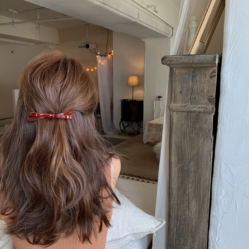 Hair clip - bow