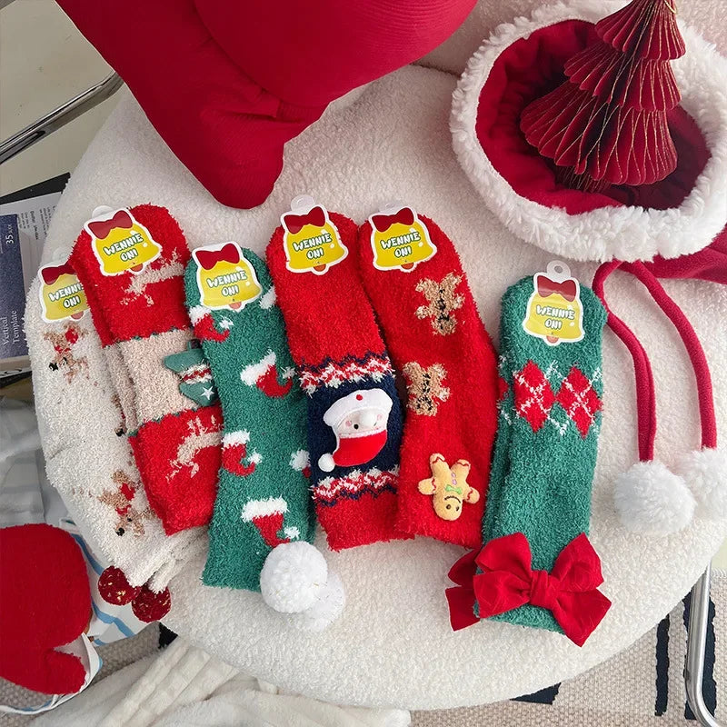 Christmas socks - for children - one size