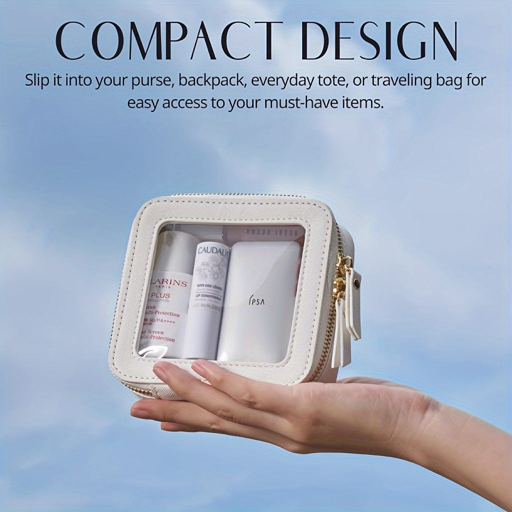 Beauty travel bag - transparent