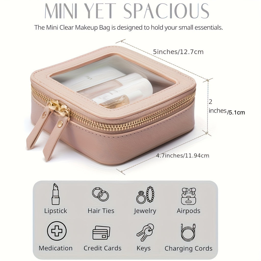 Beauty travel bag - transparent