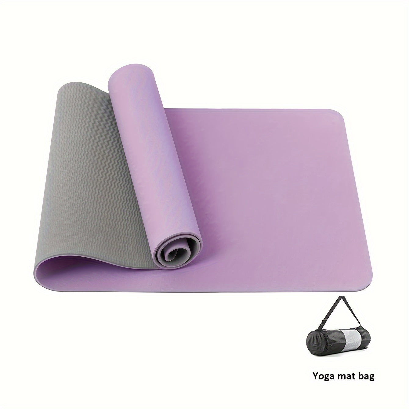 Extra Thick 1/3" Yoga Mat - Double Non-Slip Surface