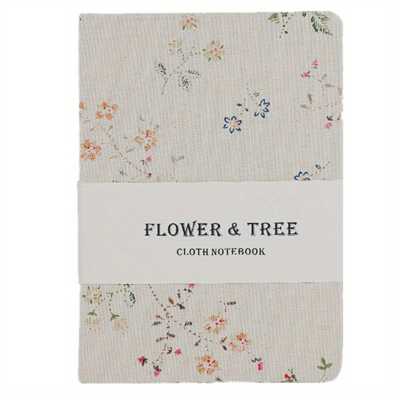 Fabric Notebook - Floral Print